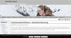 Desktop Screenshot of familie-sterr.eu